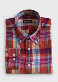Linen Madras Shirt