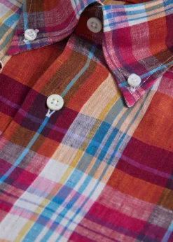 Linen Madras Shirt