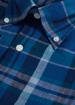 Linen Madras Shirt