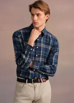 Linen Madras Shirt