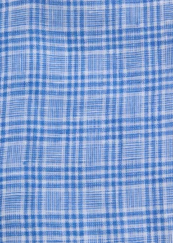 Linen Plaid Shirt