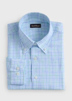 Linen Plaid Shirt