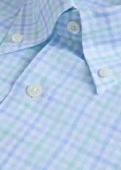 Linen Plaid Shirt