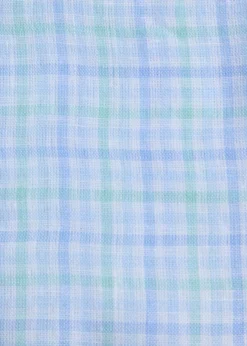 Linen Plaid Shirt