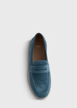 LLoyd Suede Penny Loafer Espadrille
