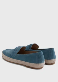 LLoyd Suede Penny Loafer Espadrille