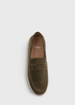 LLoyd Suede Penny Loafer Espadrille
