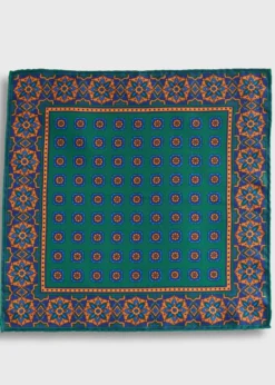 Medallion PrintPocket Square