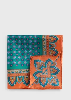 Medallion PrintPocket Square