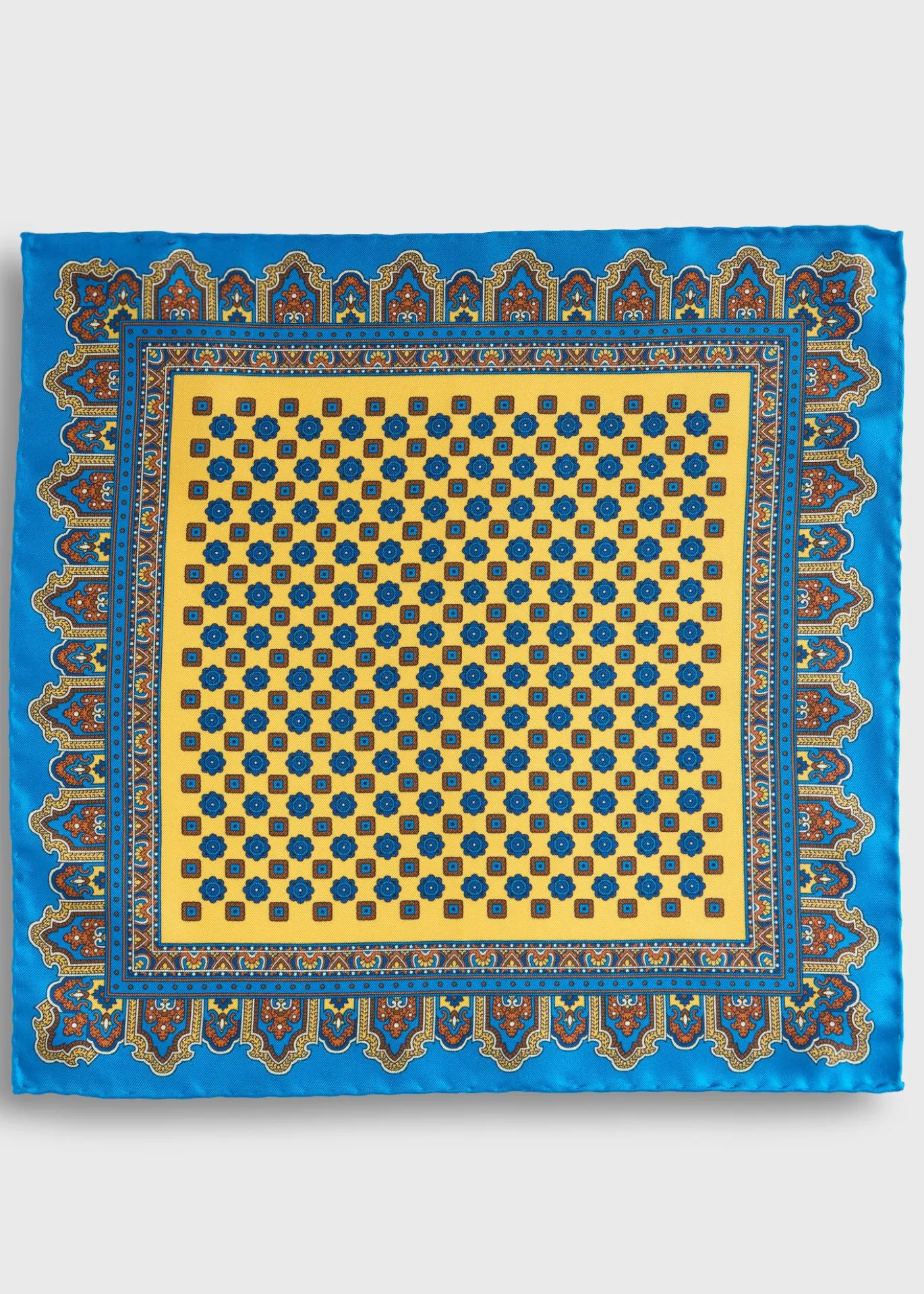 Medallion PrintPocket Square