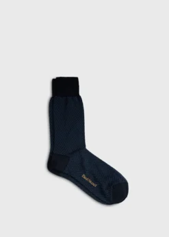 Micro Diamond Pattern Sock