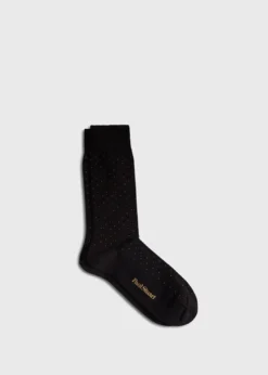 Micro-Dot Crew Sock
