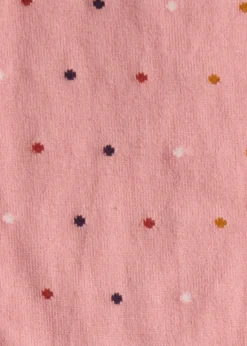 Micro Poka-Dot Crew Sock