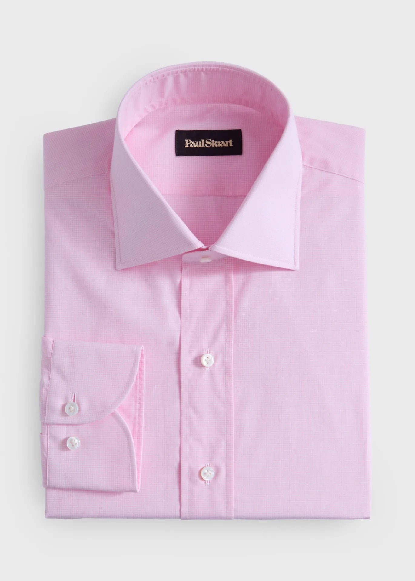 Mini Check Dress Shirt