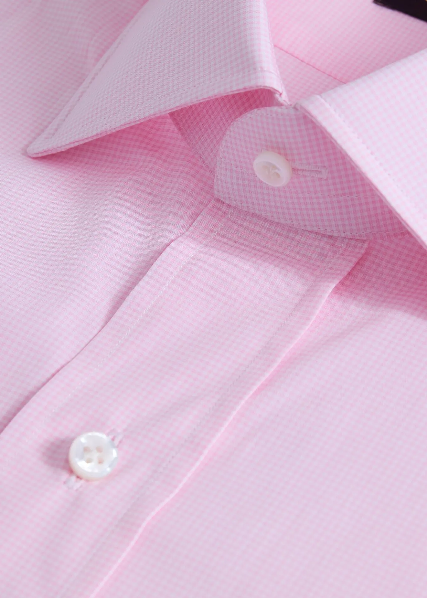 Mini Check Dress Shirt