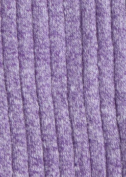 Mélange Vertical Stripe Sock