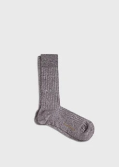 Mélange Vertical Stripe Sock