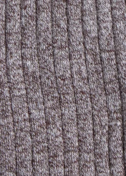 Mélange Vertical Stripe Sock