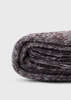 Mélange Vertical Stripe Sock