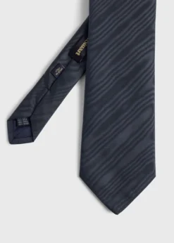 Moire Silk Tie