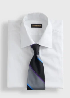 Multicolor Block Stripe Tie