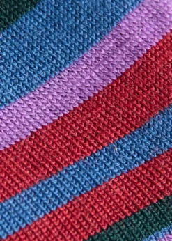 Multicolor Stripe Sock