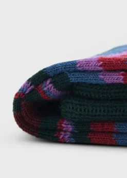 Multicolor Stripe Sock