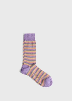 Multicolor Stripe Sock