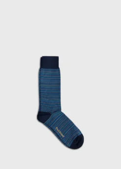 Multi Color Stripe Sock