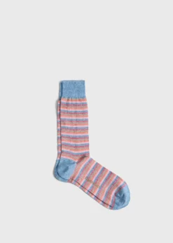 Multicolor Stripe Sock