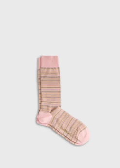Multicolor Stripe Sock