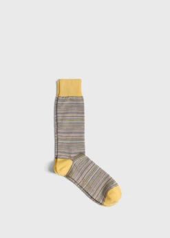 Multi Color Stripe Sock