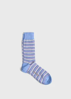 Multicolor Stripe Sock