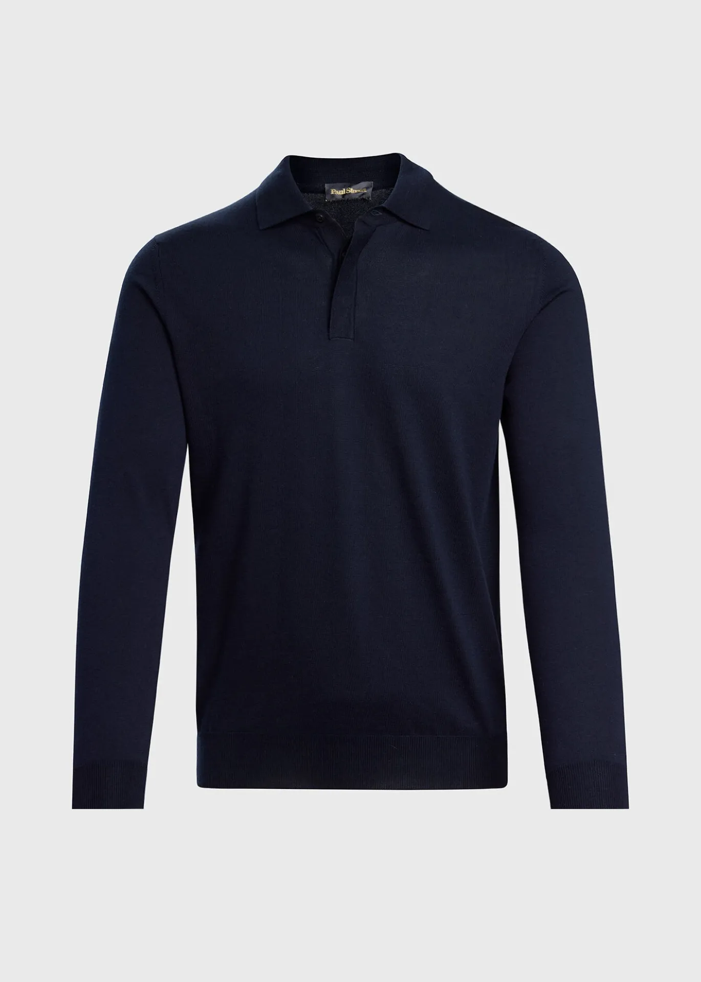 Organic Cotton Long Sleeve Polo