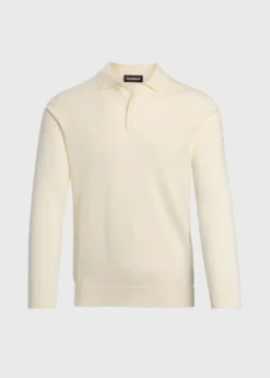 Organic Cotton Long Sleeve Polo