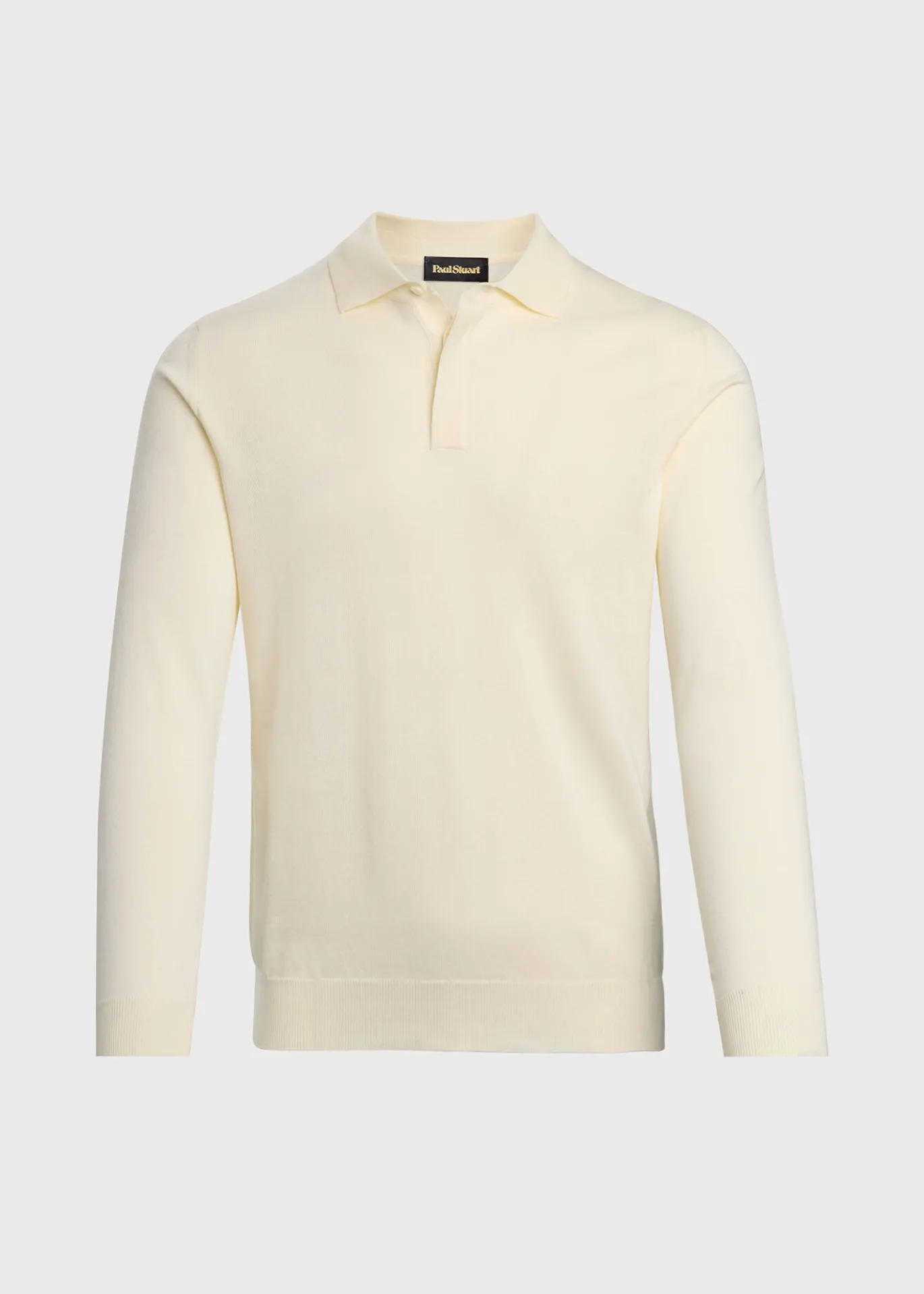 Organic Cotton Long Sleeve Polo
