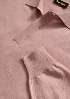 Organic Cotton Long Sleeve Polo