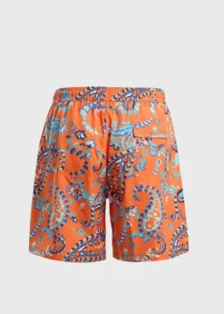 Paisley Print Swim Trunk