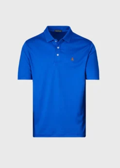 Pima Interlock Logo Polo