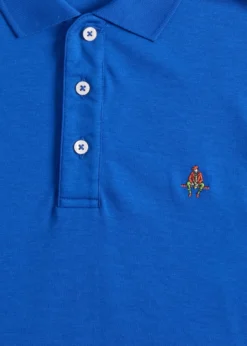 Pima Interlock Logo Polo