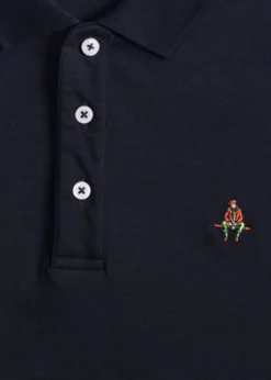 Pima Interlock Logo Polo
