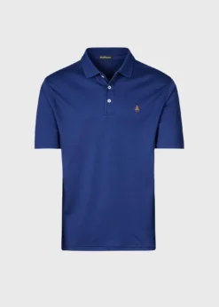 Pima Interlock Logo Polo