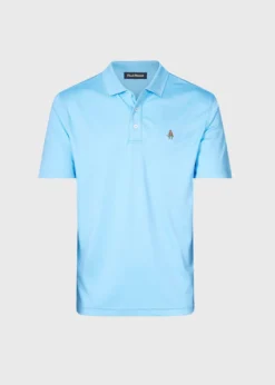 Pima Interlock Logo Polo