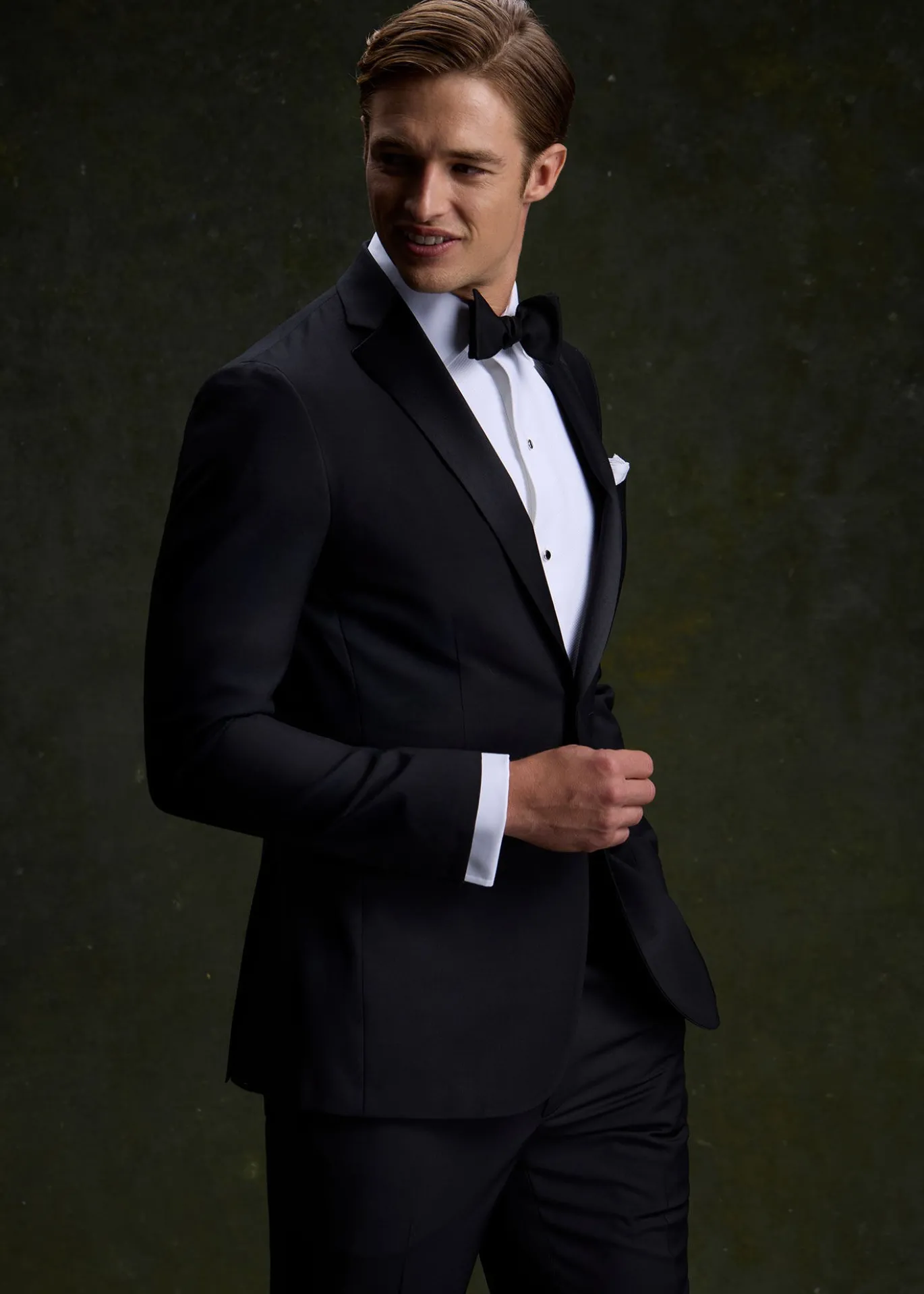 Piqué Bib Front Cotton Formal Shirt