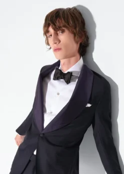 Piqué Bib Front Tuxedo Shirt