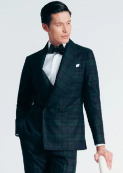 Piqué Bib Front Tuxedo Shirt