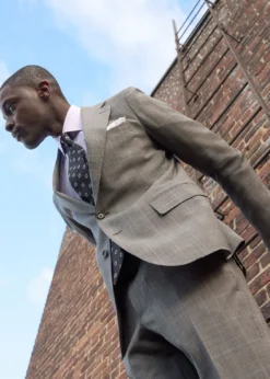 Plaid Super 130s Wool Suit