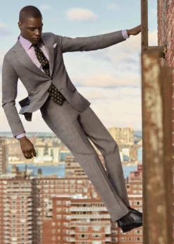 Plaid Super 130s Wool Suit