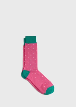 Polka Dot Crew Sock