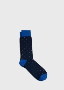Polka Dot Crew Sock
